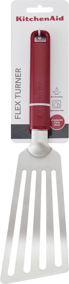 KitchenAid Nerezová obracečka, 31.5 cm, empire red