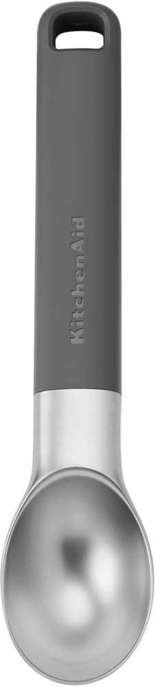 KitchenAid Lžíce na zmrzlinu, 21 cm, charcoal grey