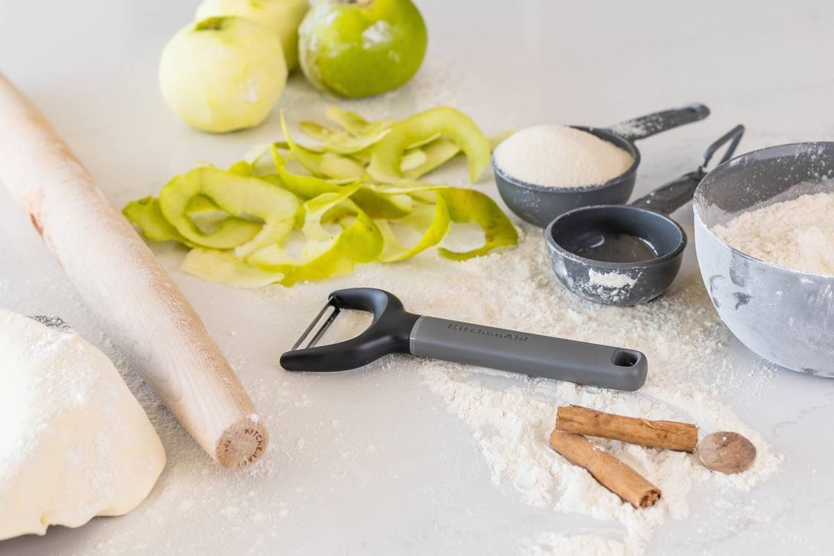 KitchenAid Škrabka horizontální, 17.5 cm, charcoal grey