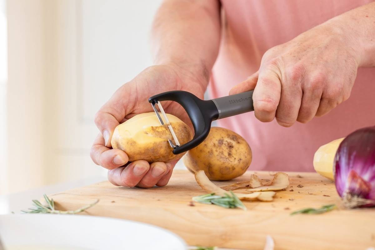 KitchenAid Škrabka horizontální, 17.5 cm, charcoal grey