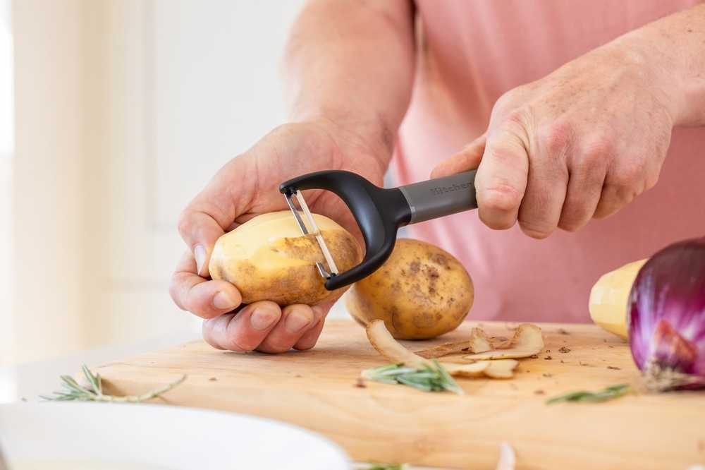 KitchenAid Škrabka horizontální, 17.5 cm, charcoal grey