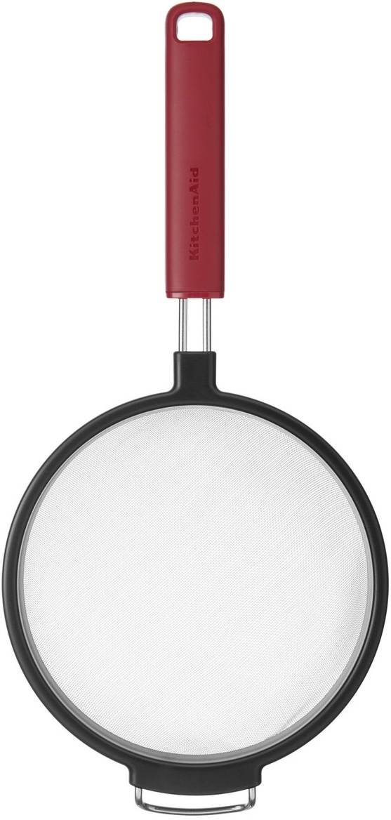 KitchenAid Cedník, 17 cm, empire red