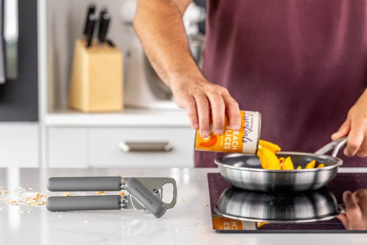 KitchenAid Otvírák na konzervy, charcoal grey