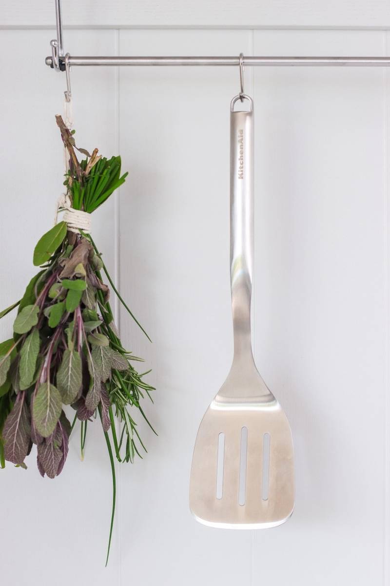 KitchenAid Premium Obracečka s drážkami, celonerezová