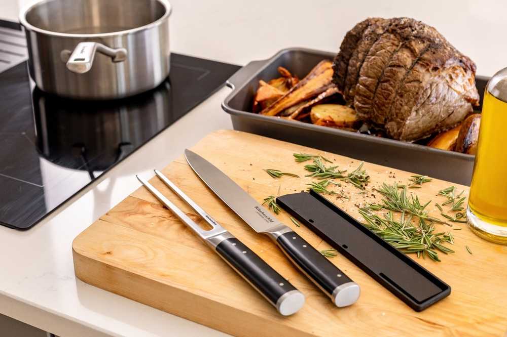 KitchenAid Sada na porcování masa, 2 ks, matně černá