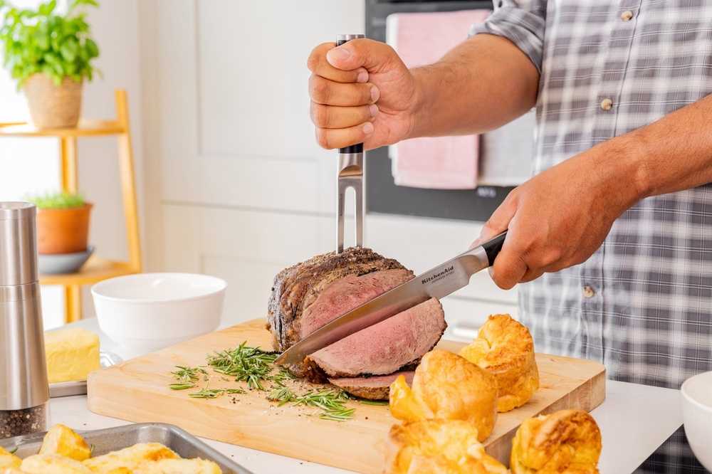 KitchenAid Sada na porcování masa, 2 ks, matně černá