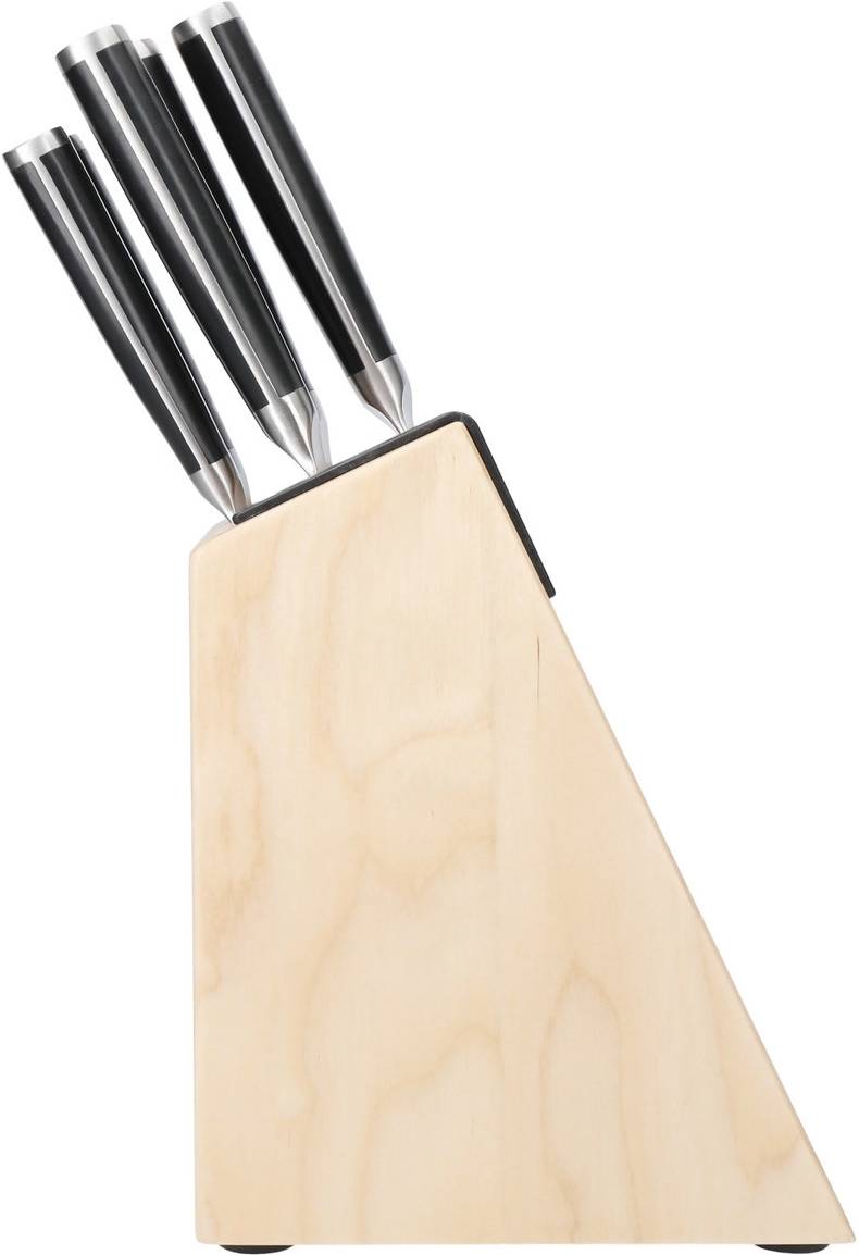 KitchenAid Sada nožů v bloku s brouskem, 5 ks