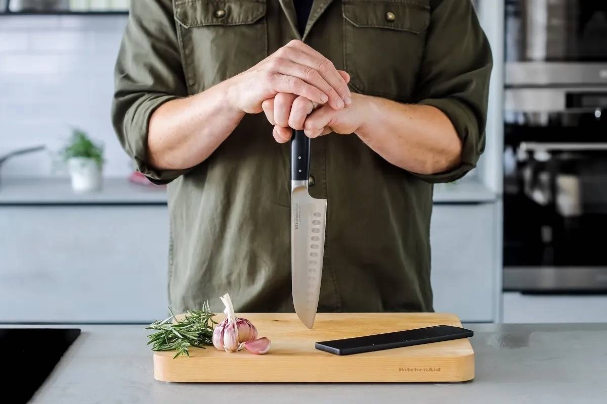KitchenAid Gourmet Nůž Santoku, 18 cm