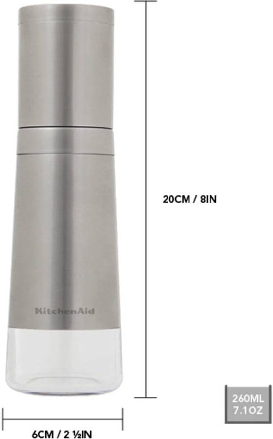 KitchenAid Sada mlýnků na sůl a pepř, 2 ks