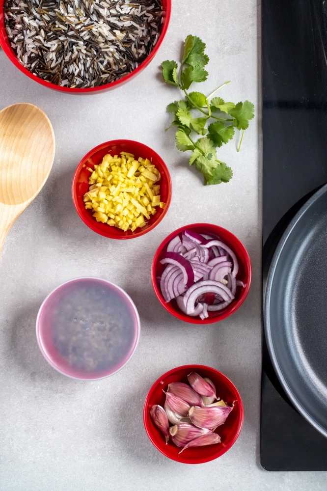 KitchenAid Sada malých přípravných mís, 4 ks, empire red