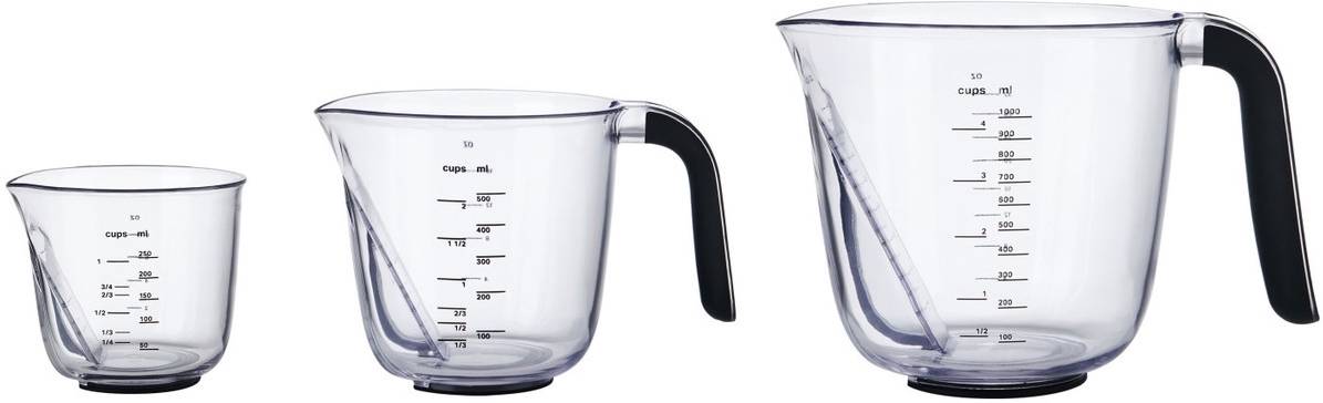 KitchenAid Sada odměrek, 3 ks