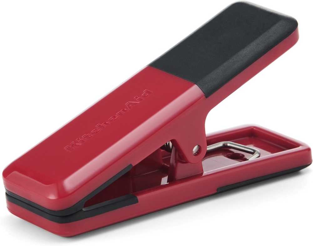 KitchenAid Sada klipů na uzavírání sáčků, 4 ks, empire red