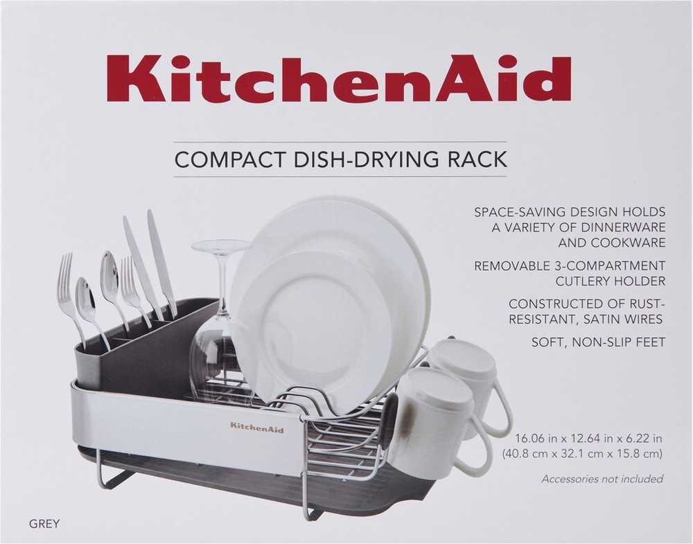 KitchenAid Odkapávač na nádobí, charcoal grey