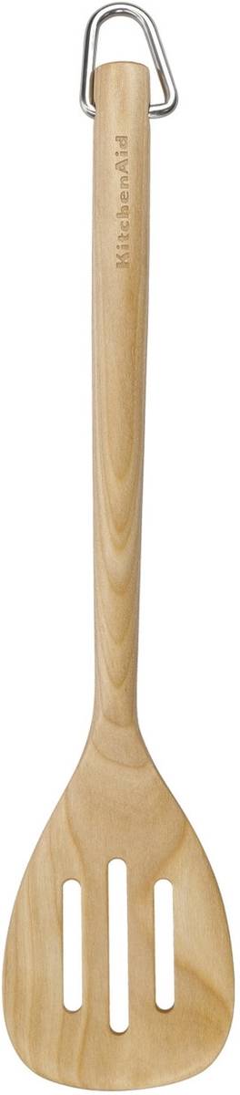 KitchenAid Dřevěná obracečka s drážkami, bříza