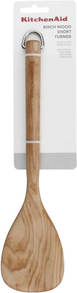 KitchenAid Dřevěná obracečka krátká, bříza