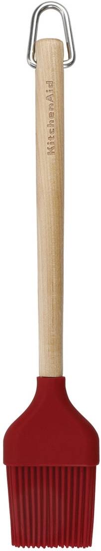 KitchenAid Dřevěná mašlovačka se silikonovou hlavou, empire red