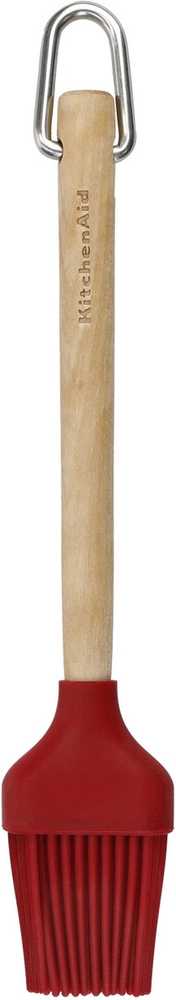 KitchenAid Dřevěná mašlovačka se silikonovou hlavou, empire red