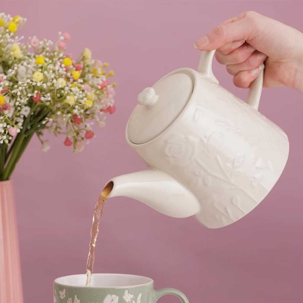 Mason Cash Konvička na čaj, 0.8 l, bílá