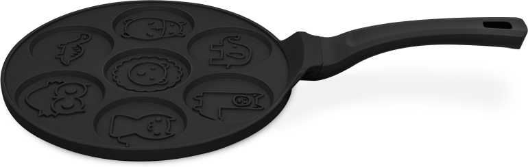 Berlingerhaus Pánev na lívance s titanovým povrchem Monaco, 26 cm