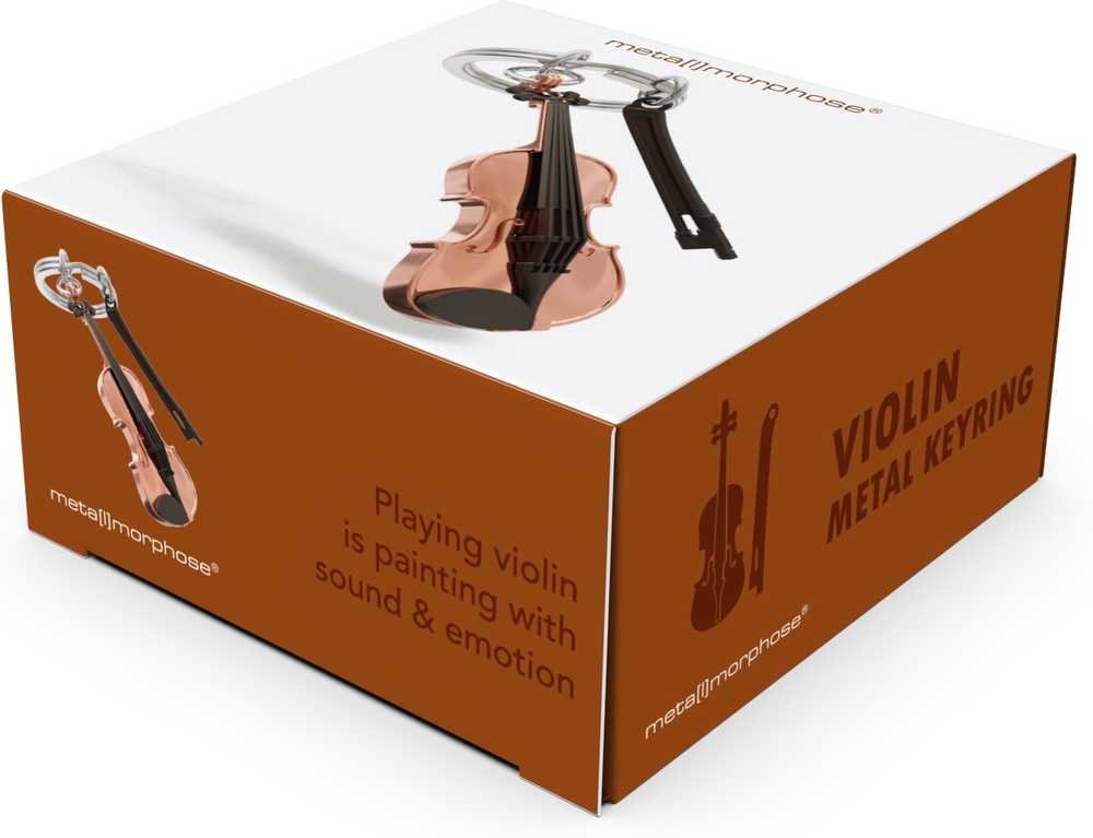 MTM Klíčenka s přívěskem houslí a smyčce