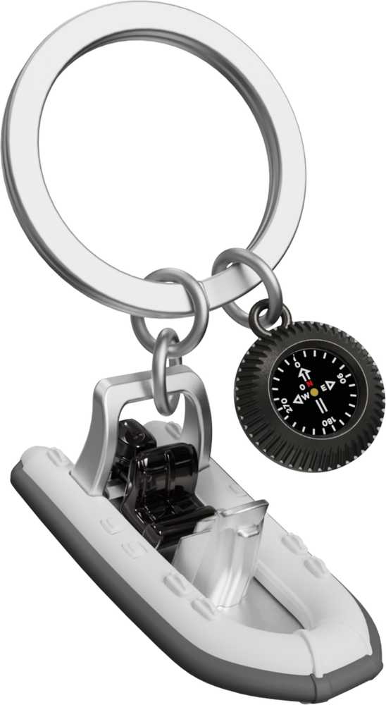 MTM Klíčenka s motorovým raftem a kompasem
