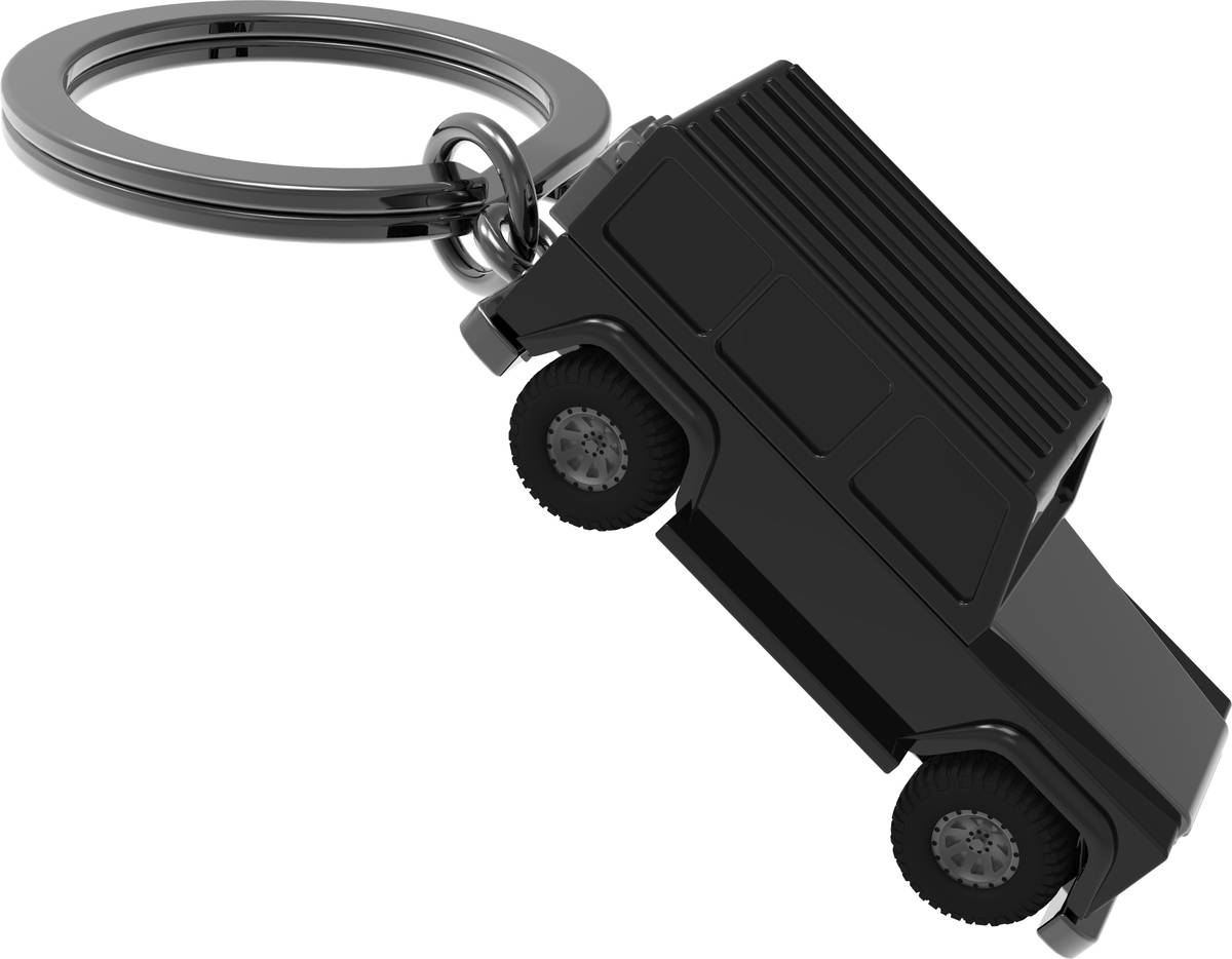 MTM Klíčenka s přívěskem off road auta, černá