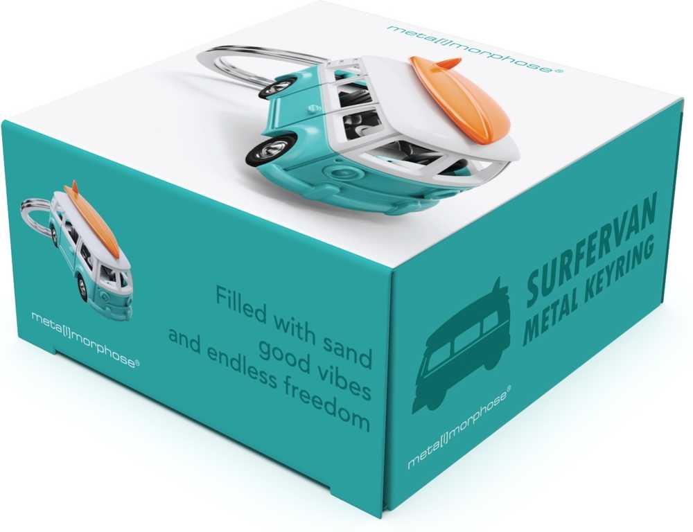MTM Klíčenka s přívěskem minivanu a surfu