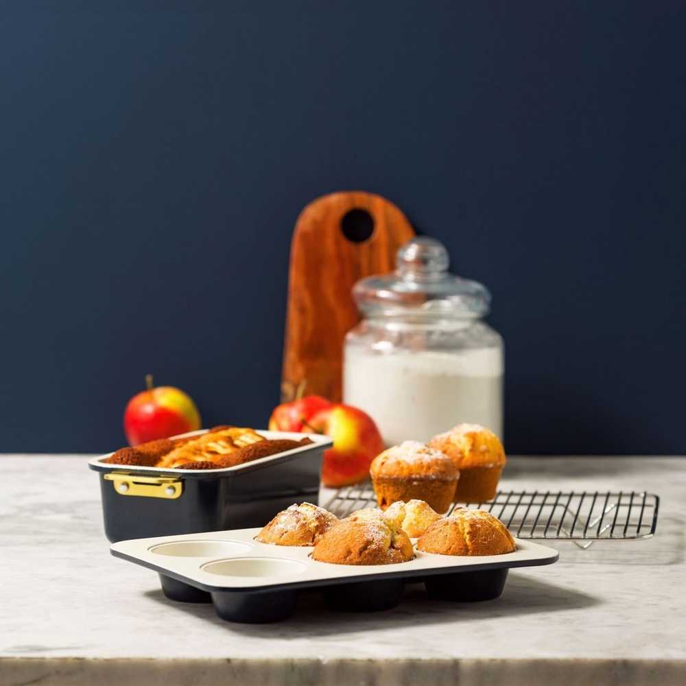 GreenPan Padova Reserve Sada pečících forem, 6 ks, inkoustově modrá