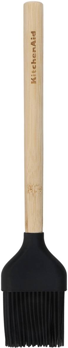 KitchenAid Dřevěná mašlovačka se silikonovou hlavou, onyx black