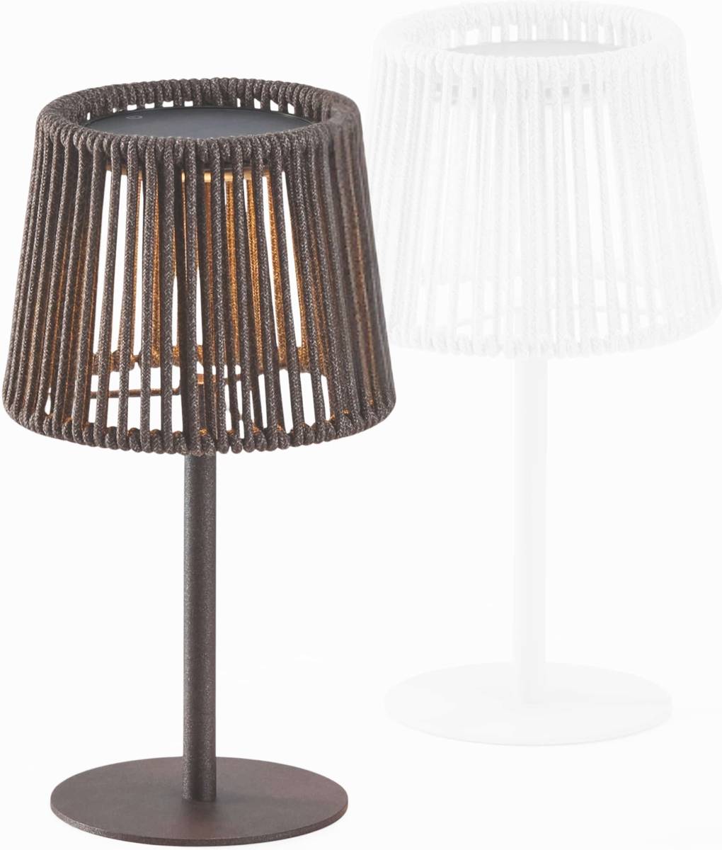 Philippi Stolní lampička Lumen, 29 cm, mocca