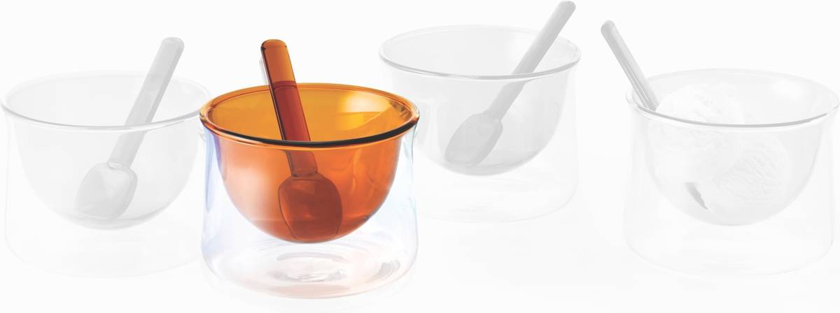 Philippi Pohárek na zmrzlinu se lžičkou Gelato, karamelová