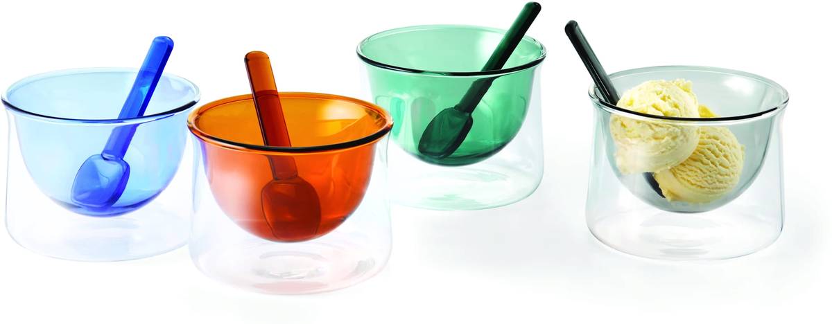 Philippi Pohárek na zmrzlinu se lžičkou Gelato, karamelová