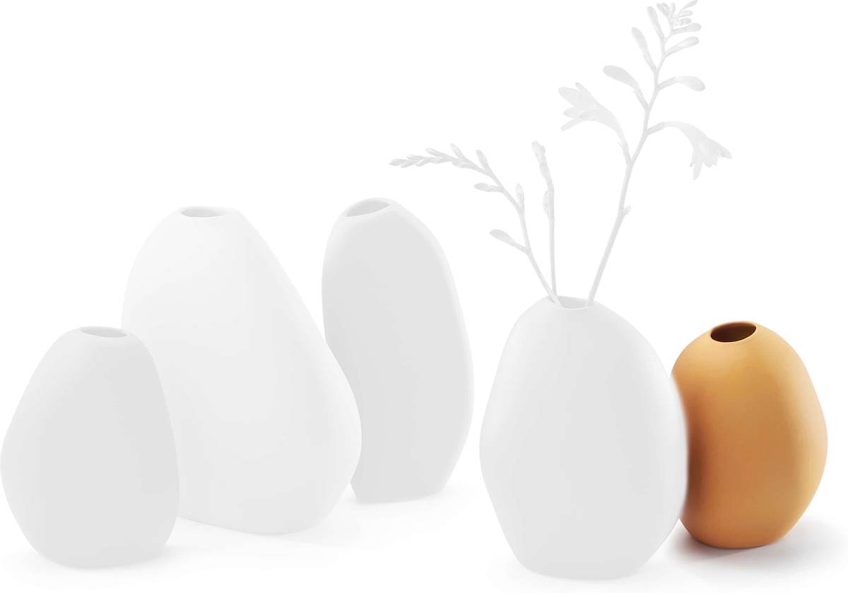 Philippi Keramická váza Bud, okrová