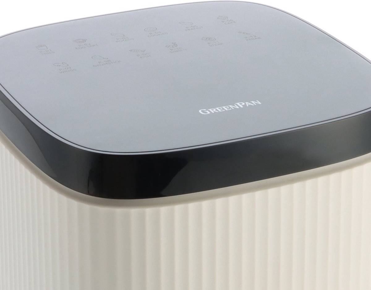 GreenPan Horkovzdušná fritéza Bistro Silhouette, 5 l, krémová