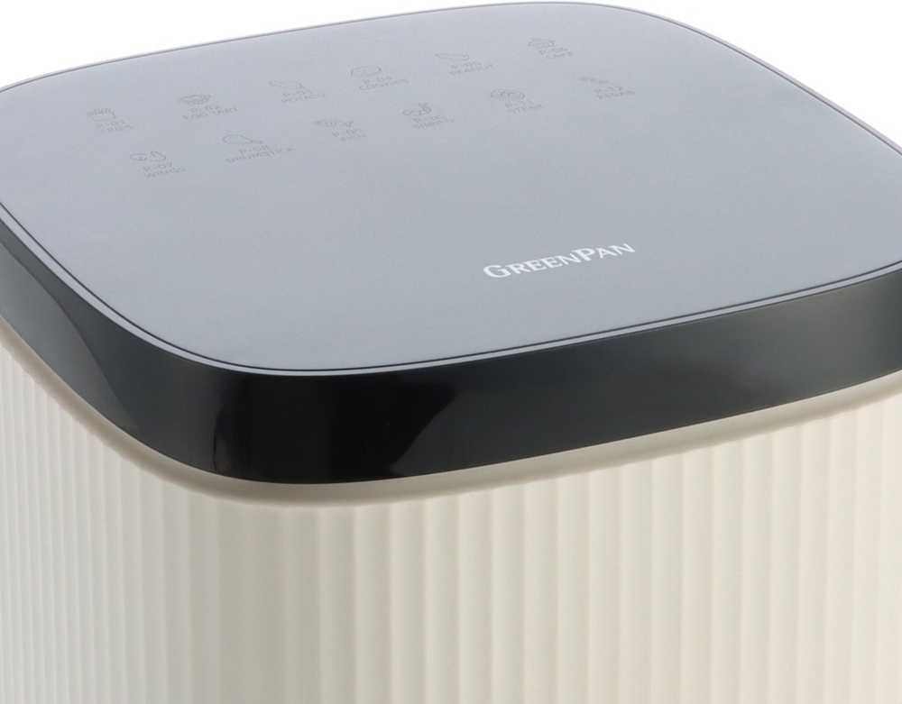 GreenPan Horkovzdušná fritéza Bistro Silhouette, 5 l, krémová