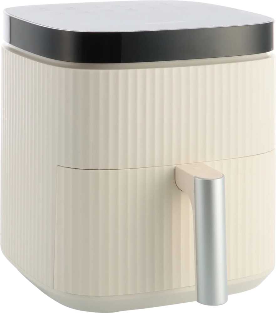 GreenPan Horkovzdušná fritéza Bistro Silhouette, 5 l, krémová