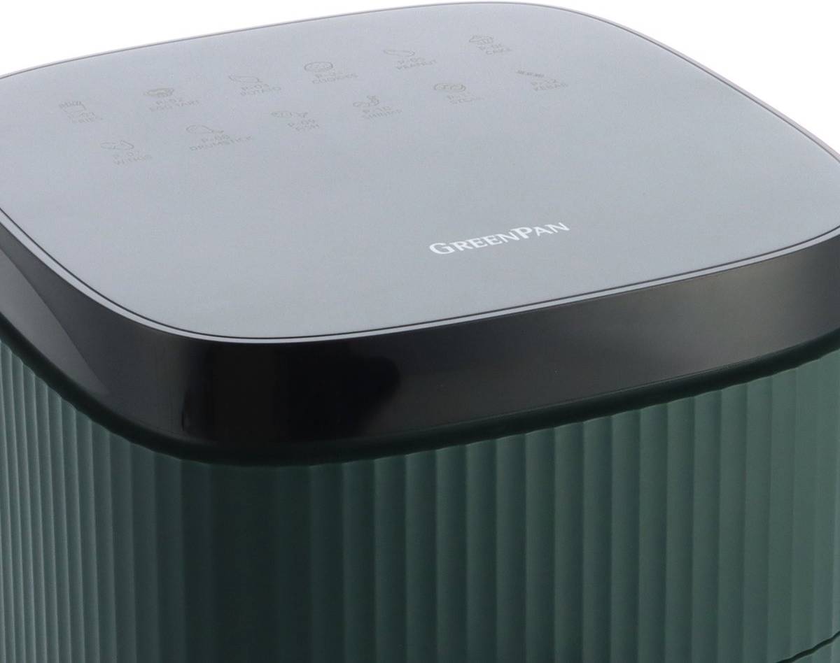 GreenPan Horkovzdušná fritéza Bistro Silhouette, 5 l, zelená
