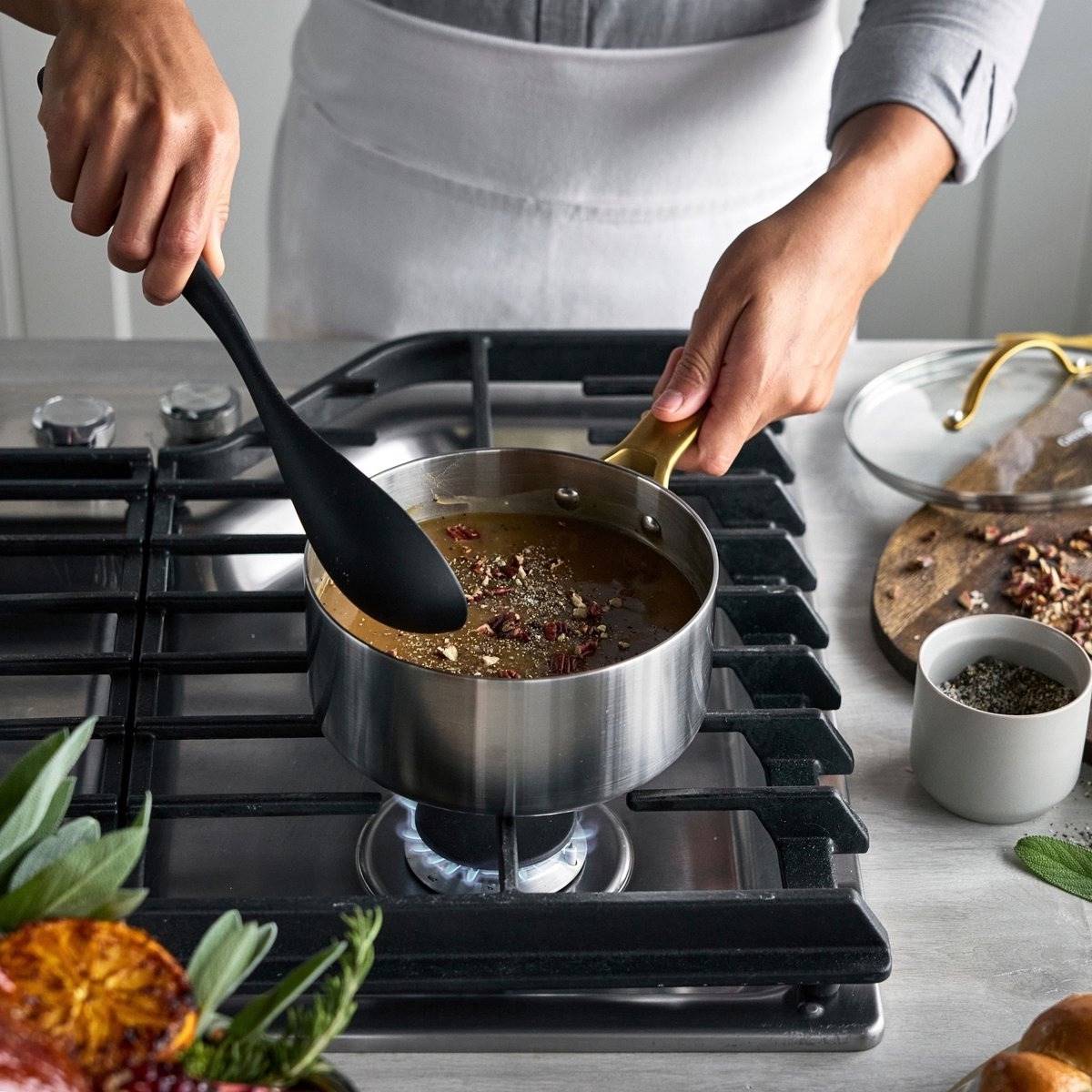 GreenPan Sada nádobí, 3 ks, celonerezová