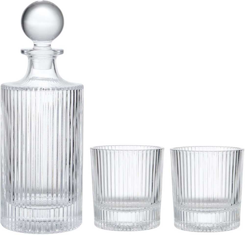 BarCraft Sada karafy a sklenic na whiskey, 3 ks