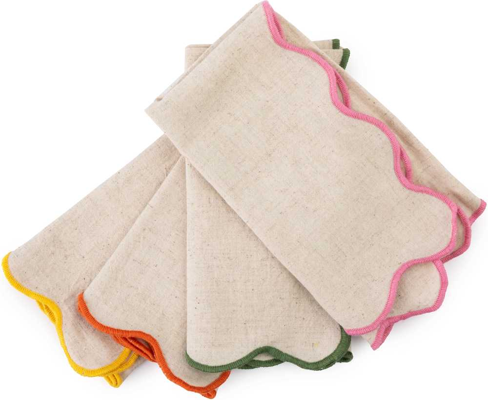 Jamie Oliver Sada látkových ubrousků, 4 ks