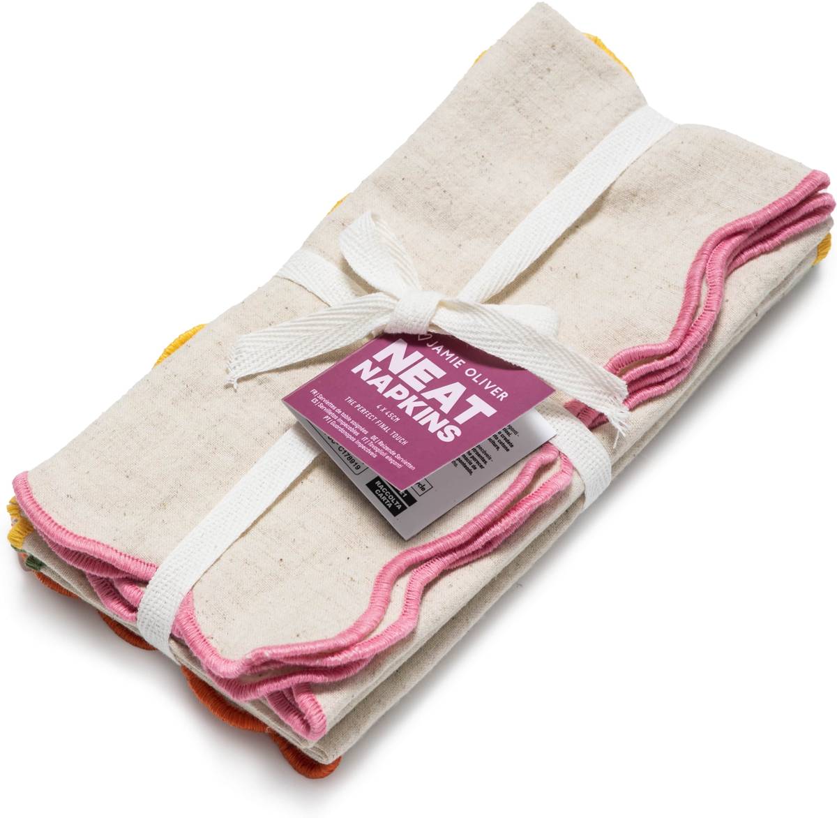 Jamie Oliver Sada látkových ubrousků, 4 ks