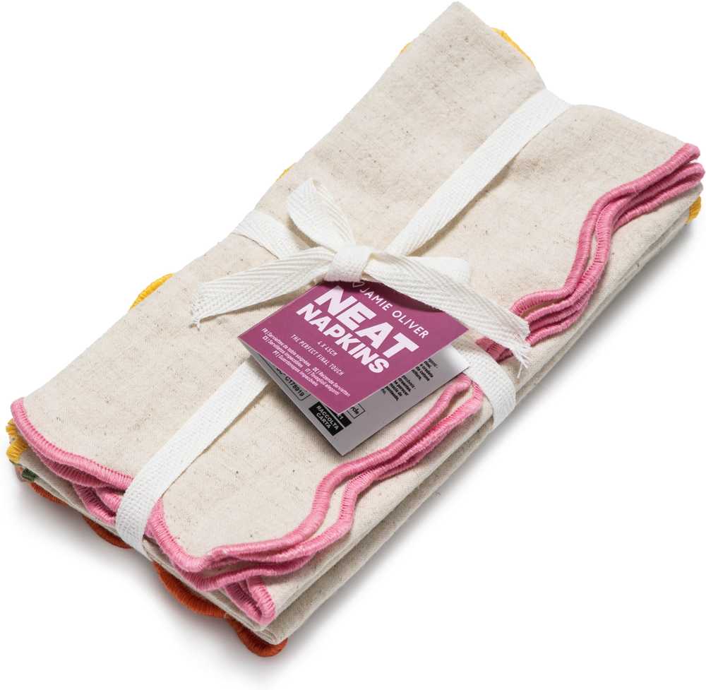 Jamie Oliver Sada látkových ubrousků, 4 ks