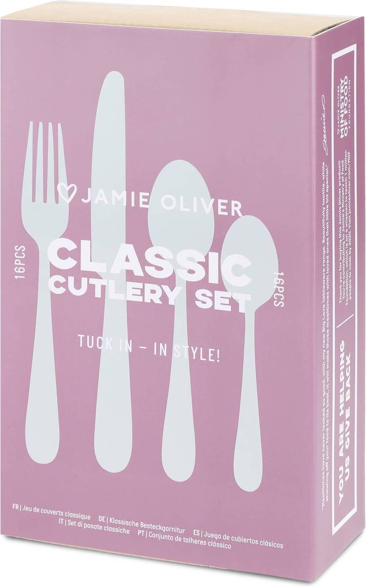 Jamie Oliver Sada příborů s patinou, 16 ks