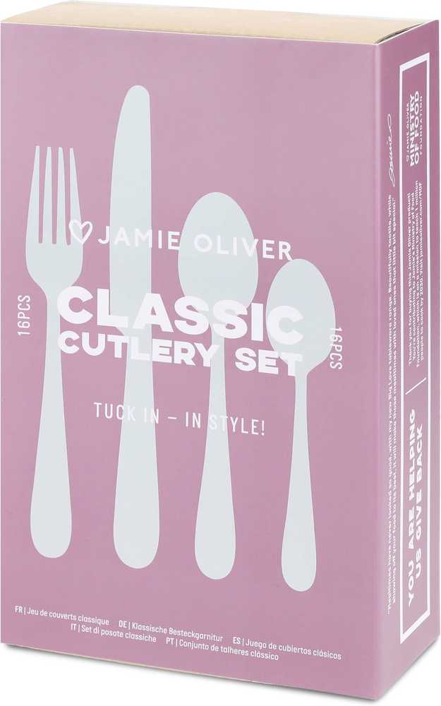 Jamie Oliver Sada příborů s patinou, 16 ks