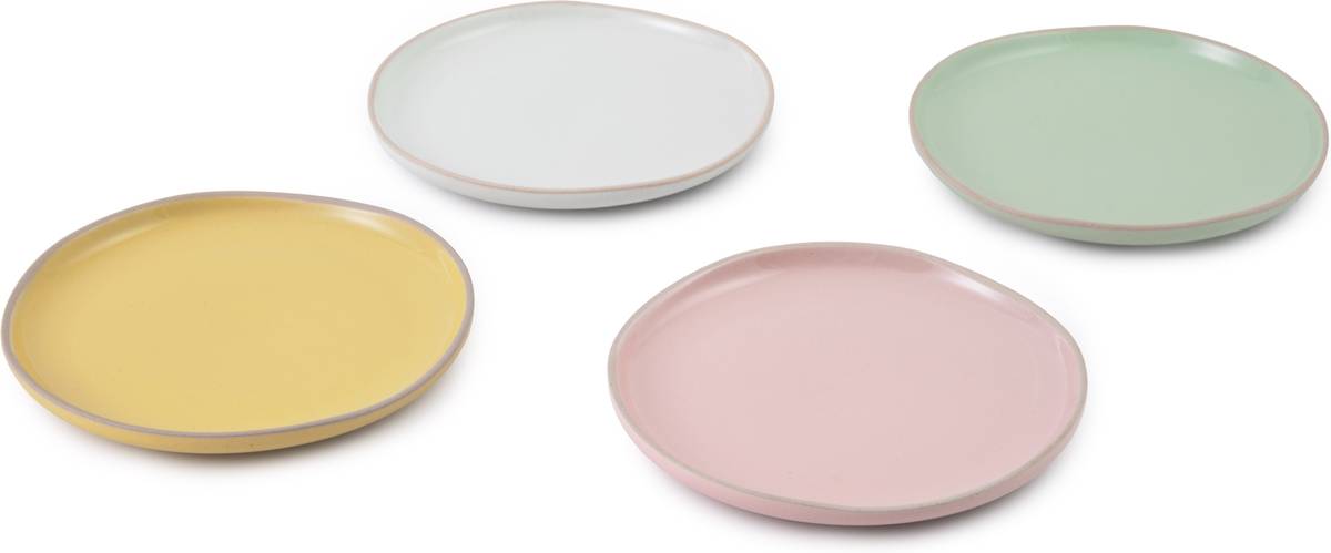 Jamie Oliver Sada dezertních talířů, 4 ks, různobarevné