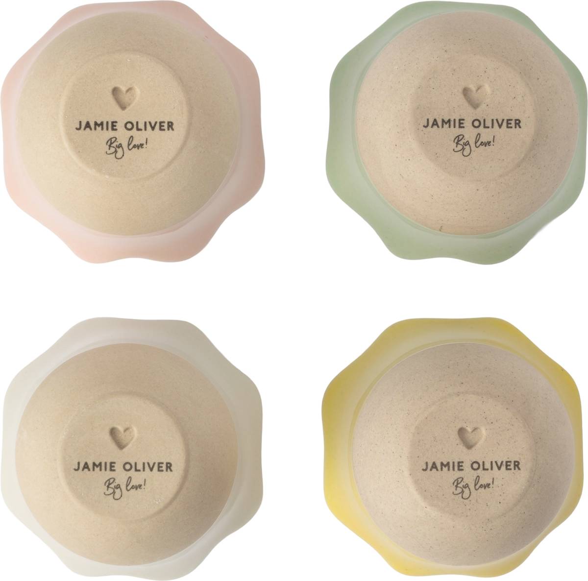 Jamie Oliver Sada kalíšků na vajíčka, 4 ks, různobarevné