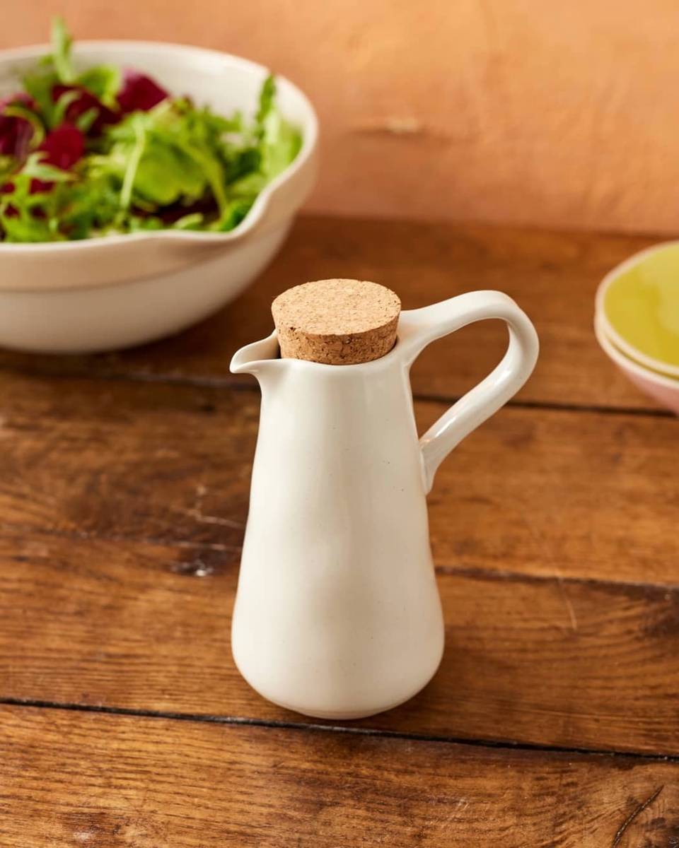 Jamie Oliver Karafa na olej a ocet, 450 ml, bílá