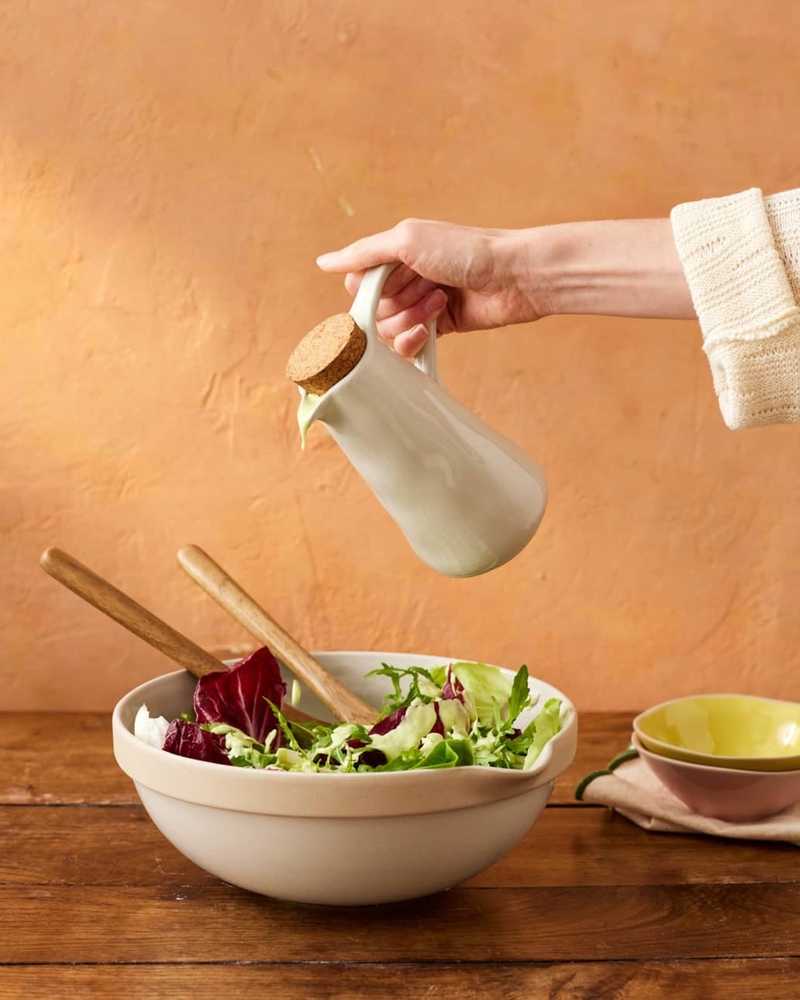 Jamie Oliver Karafa na olej a ocet, 450 ml, bílá