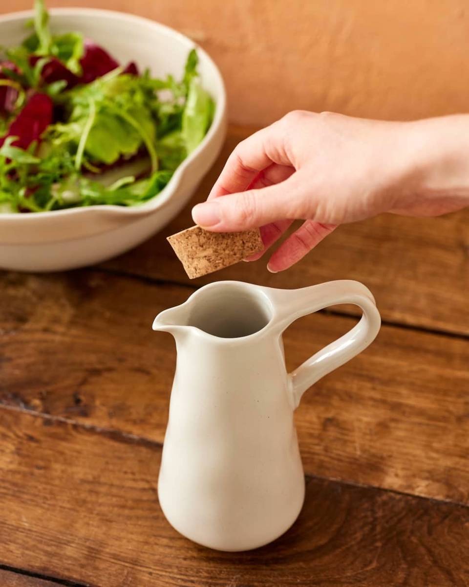 Jamie Oliver Karafa na olej a ocet, 450 ml, bílá