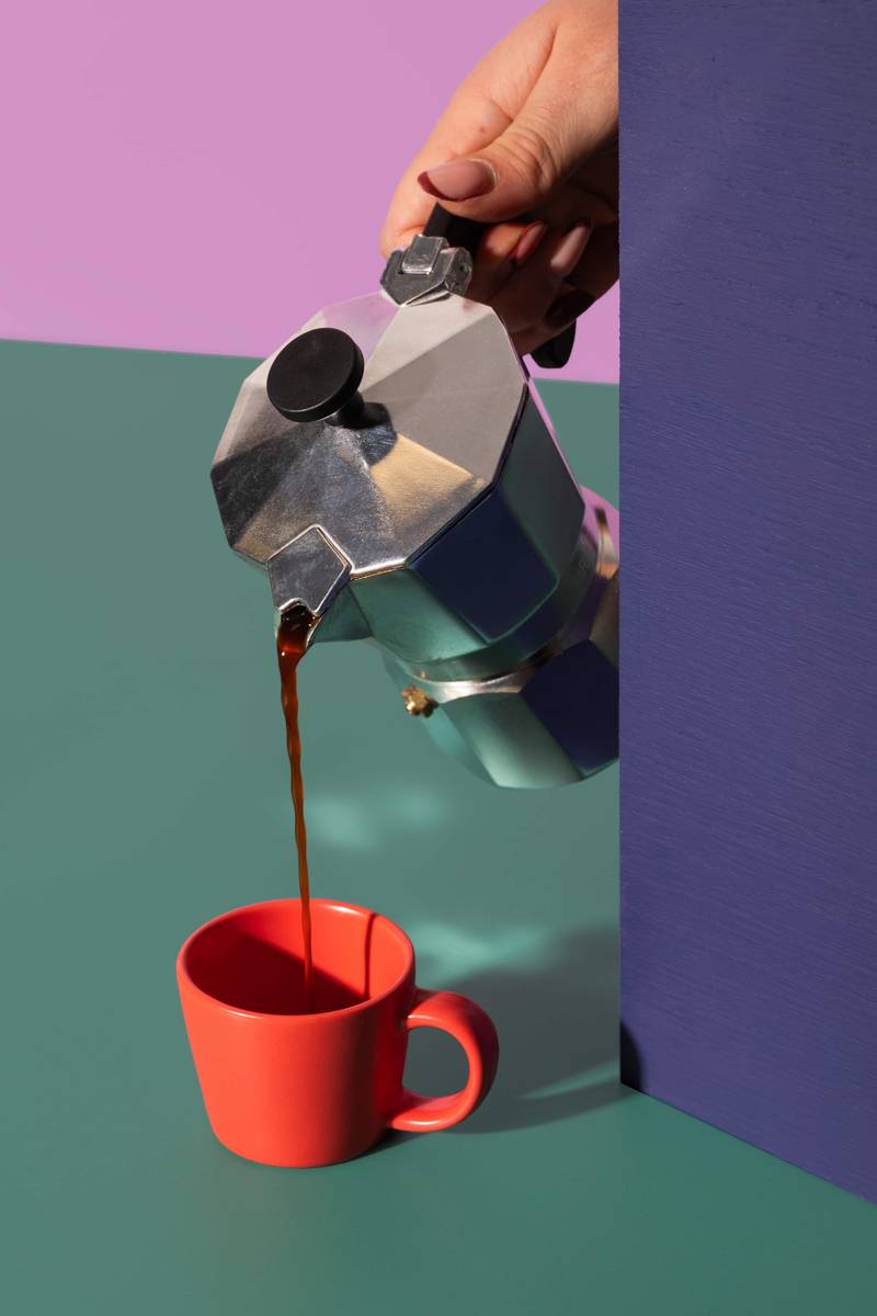 La Cafetière Hrnek na espresso, červená